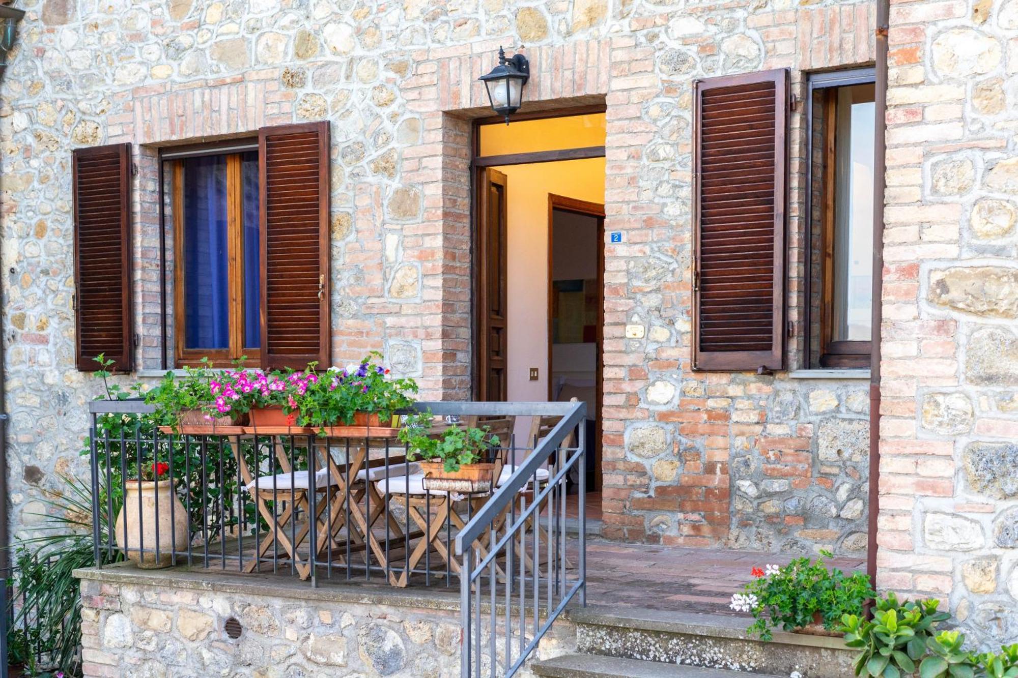 Ferienwohnung Poggio Nociano Siena Exterior foto